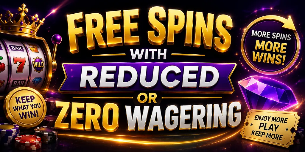 Free Spins With Reduced Or Zero Wagering