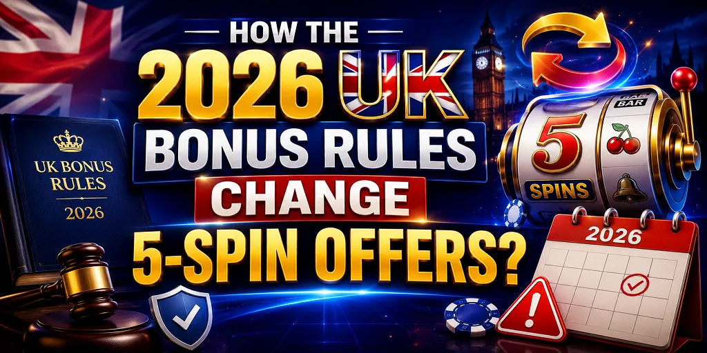 How The 2026 UK Bonus Rules Change 5-Spin Offers?