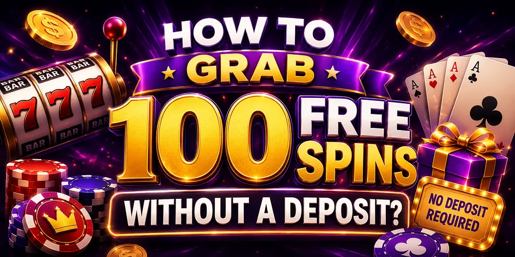 How To Grab 100 Free Spins Without A Deposit?