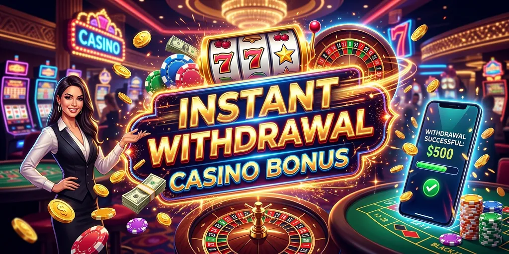 Instant Withdrawal Casino Bonus