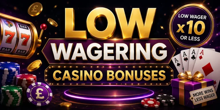 Low Wagering Casino Bonuses