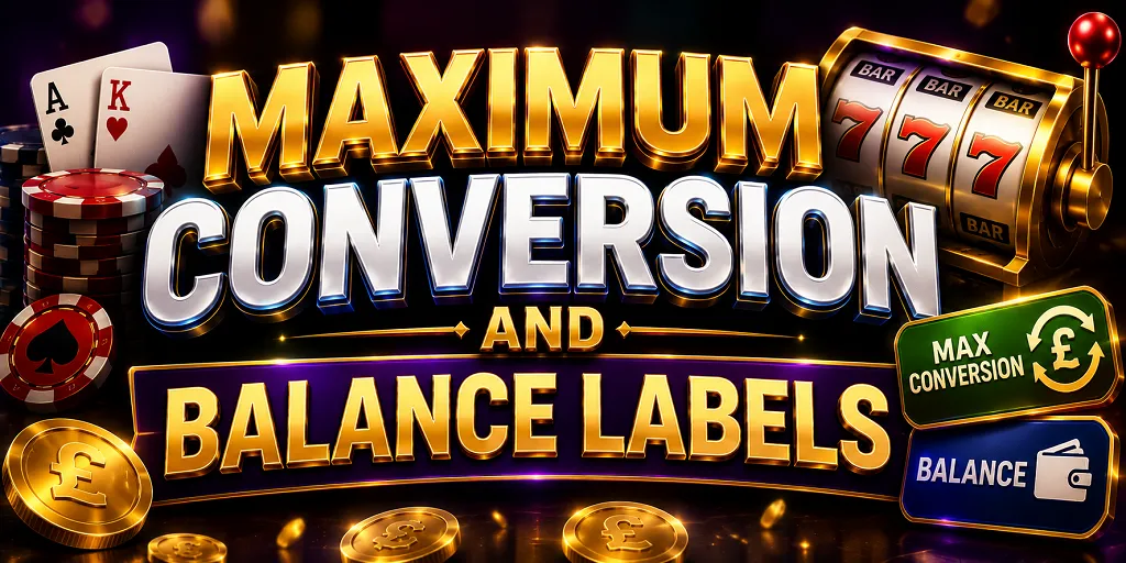 Maximum Conversion And Balance Labels