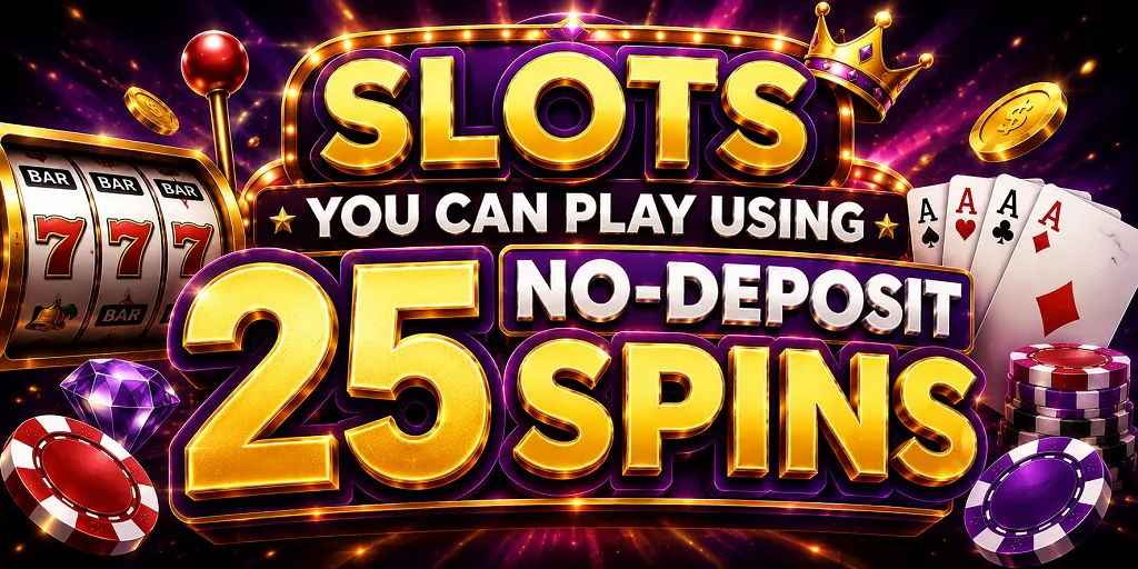 Slots You Can Play Using 25 No-Deposit Spins