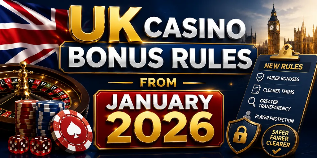 UK Casino Bonus Rules From January 2026