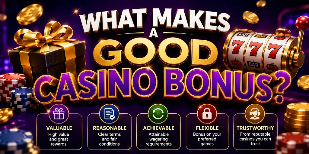 What Makes A Good Casino Bonus